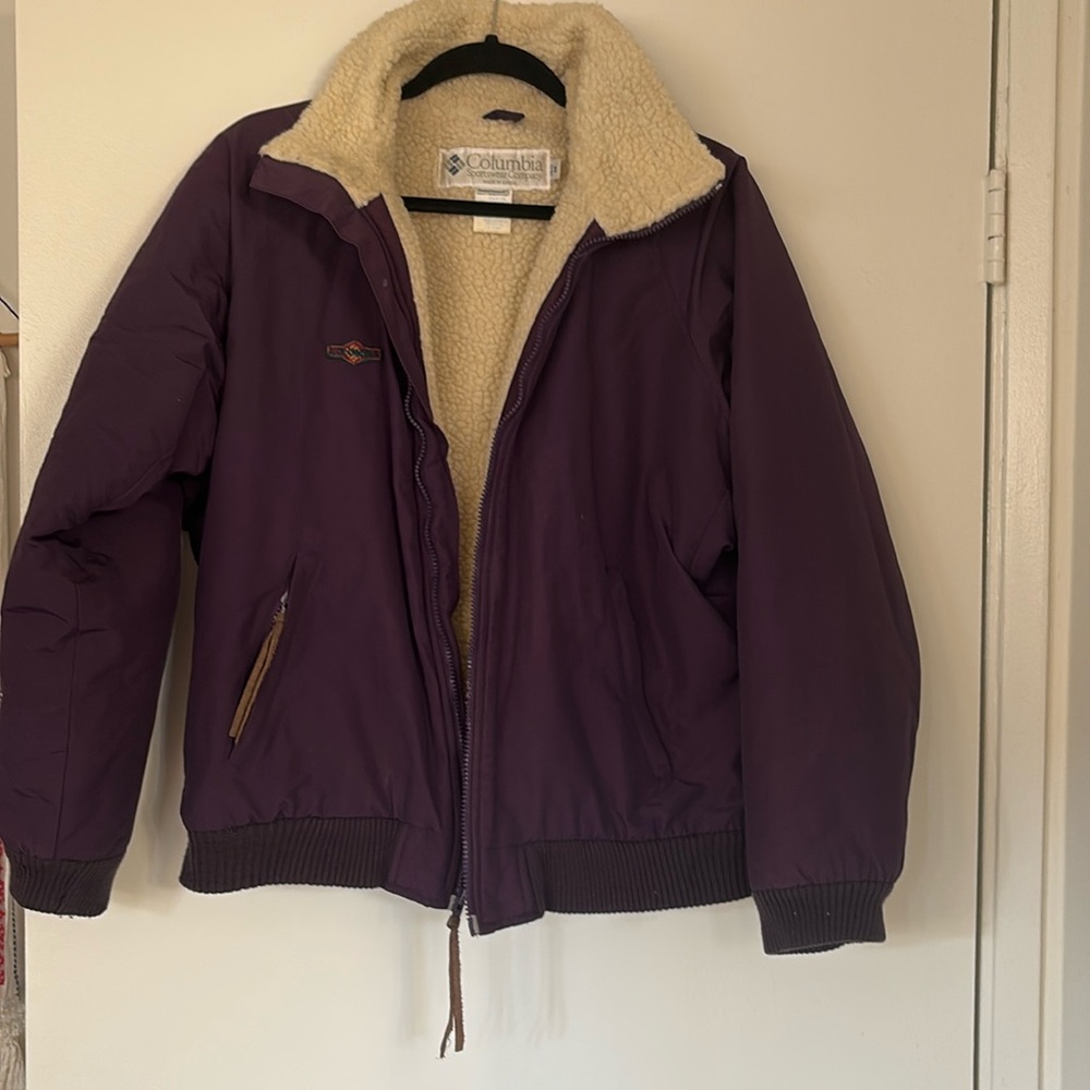 Columbia sherpa jacket M